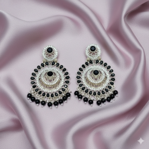 Midnight Noir Chandbalis