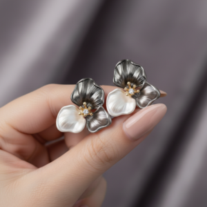 Blooming Silver Petals
