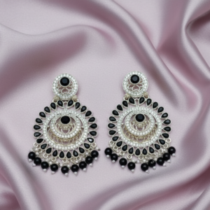 Midnight Royal Jhumkas