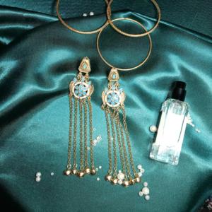 Golden Turquoise Tassels